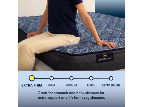 Serta Perfect Sleeper Cobalt Calm Extra Firm 12"Mattress