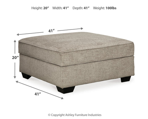 Bovarian 2-Piece Sectional with Ottoman