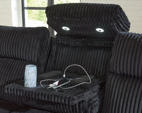 TwinBrooke PWR REC Sofa with ADJ Headrest