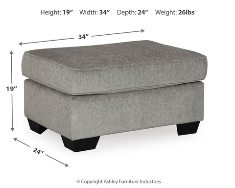 Altari Chair and Ottoman