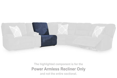 Acklen Place PWR Armless REC w/ADJ Headrest