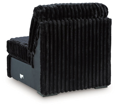 Midnight-Madness Armless Chair