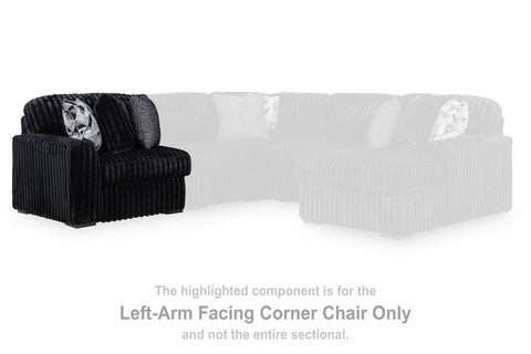 Midnight-Madness LAF Corner Chair