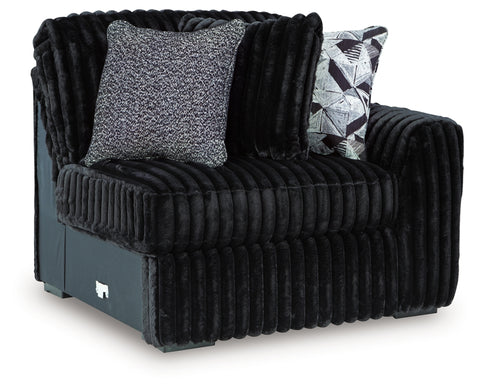 Midnight-Madness RAF Corner Chair