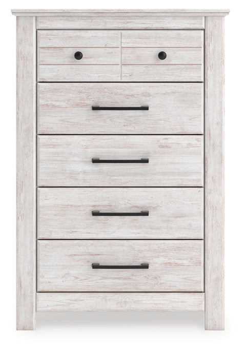 Fenderport Five Drawer Chest