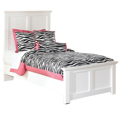 Bostwick Shoals Twin Panel Bed with Mirrored Dresser and Chest