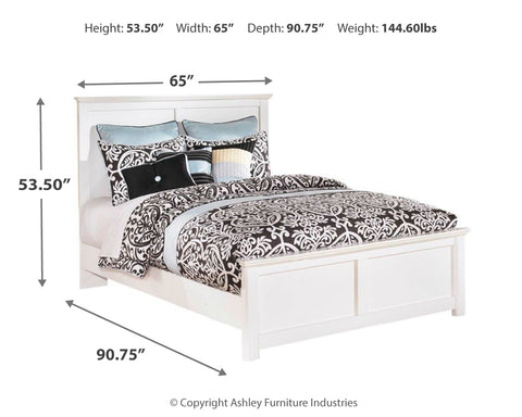 Bostwick Shoals King Panel Bed with Mirrored Dresser, Chest and 2 Nightstands
