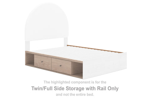 Shapella T/F Side Storage w/Rail