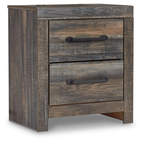 Drystan King Panel Bed with 2 Nightstands