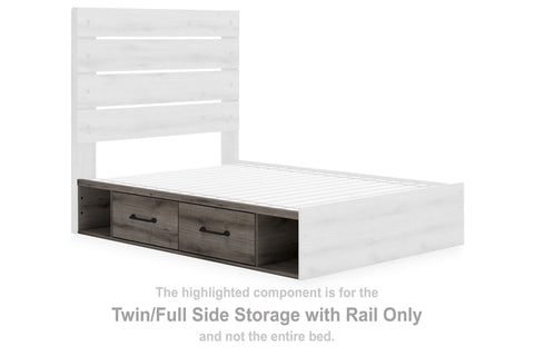 Urbanoore T/F Side Storage w/Rail
