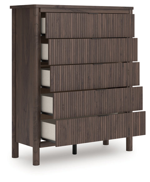 Cadmori Five Drawer Wide Chest