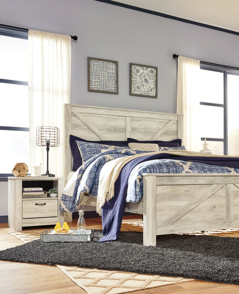 Bellaby King Crossbuck Panel Bed