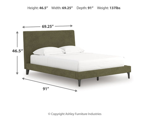 Zadilyn Queen UPH Bed w/Roll Slats