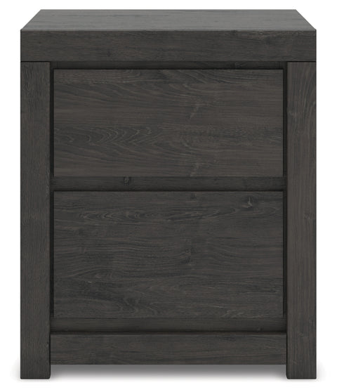 Parlayon Two Drawer Night Stand