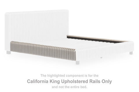Birmonton California King UPH Rails