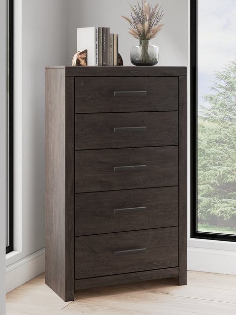 Prendonea Five Drawer Chest