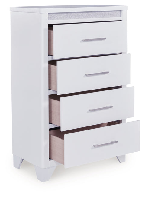 Frostlyn Four Drawer Chest