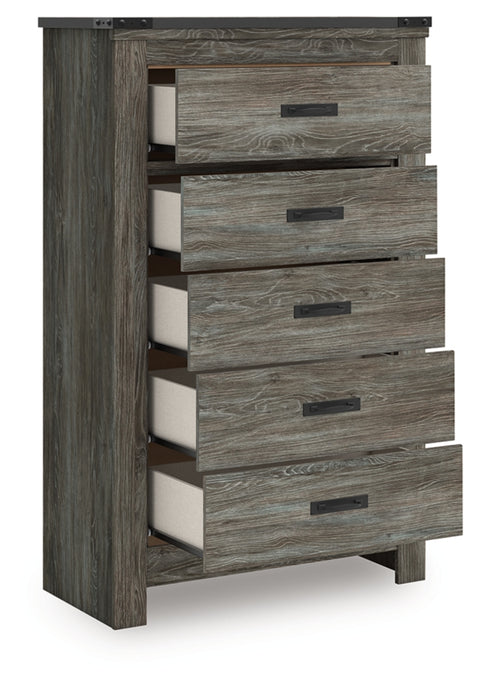 Frandern Five Drawer Chest