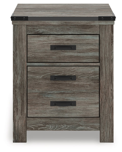 Frandern Two Drawer Night Stand