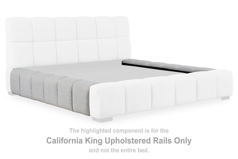 Jesstean California King UPH Rails