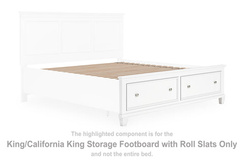 Fortman K/CK Storage FTBD w/Roll Slats