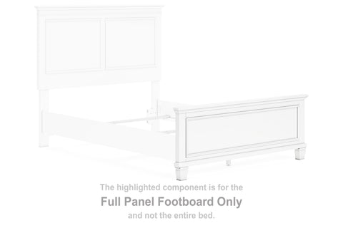 Fortman Full Panel Footboard