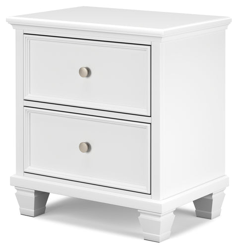 Fortman California King Panel Bed with Mirrored Dresser and 2 Nightstands