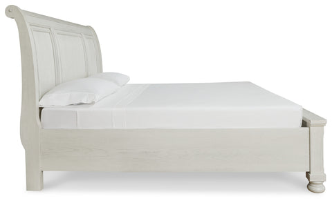 Robbinsdale California King Sleigh Bed with Storage