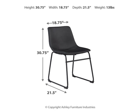 Centiar Dining Table and 4 Chairs