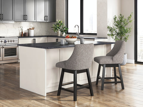 Neymorton UPH Swivel Barstool (2/CN)