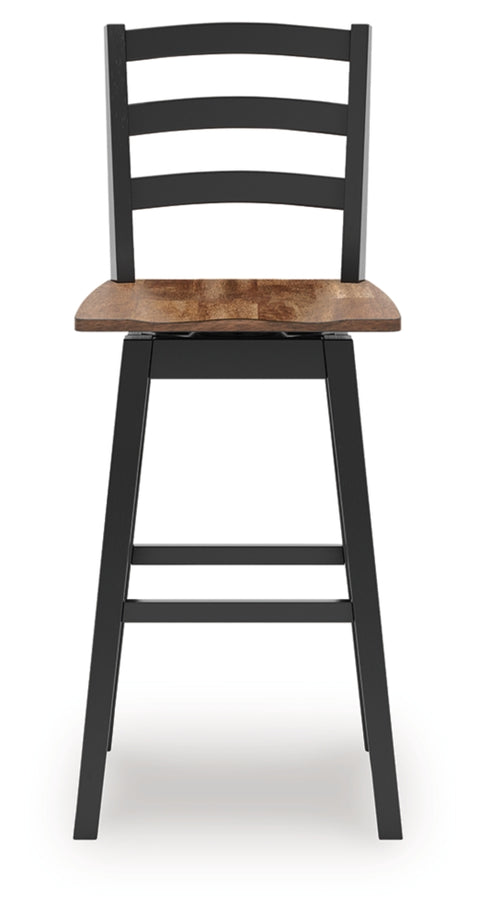 Wildenauer Tall Swivel Barstool (2/CN)