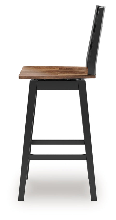 Wildenauer Tall Swivel Barstool (2/CN)
