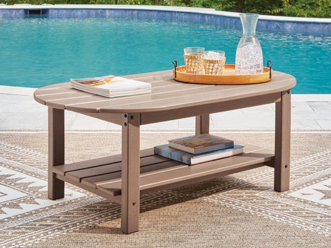 Cliffs Beach Oval Cocktail Table