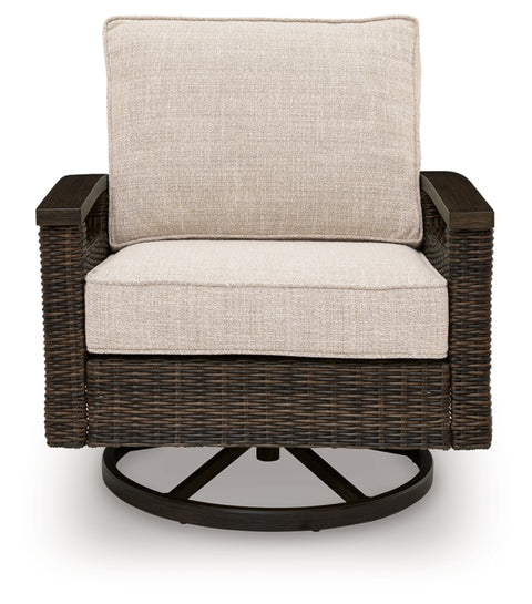 Drakes Beach Swivel Lounge Chair (2/CN)