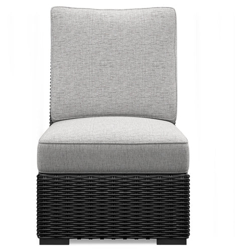 Beachcroft Outdoor Armless Chair with Cushion
