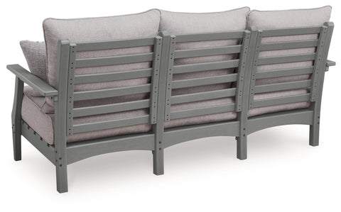 Lone View Bay Sofa with Cushion