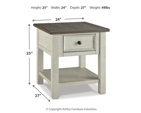 Bolanburg Coffee Table with 1 End Table
