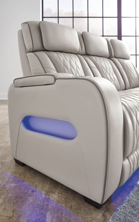 Boyington PWR REC Loveseat/CON/ADJ HDRST