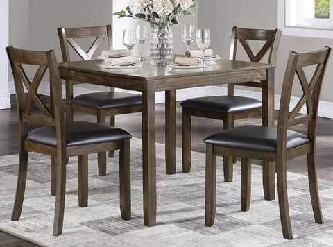 5PC Wood dining set